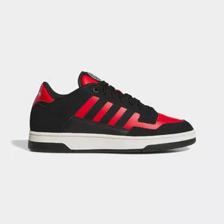 ADIDAS Sneakers walking uomo ADIDAS RAPID COURT LOW nero-rosso