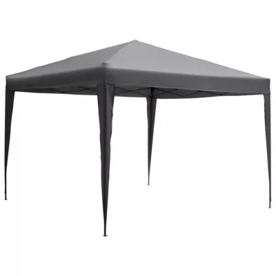 EasyUp, Havepavillon, 100 % vandtæt, 300x300 cm, antracit