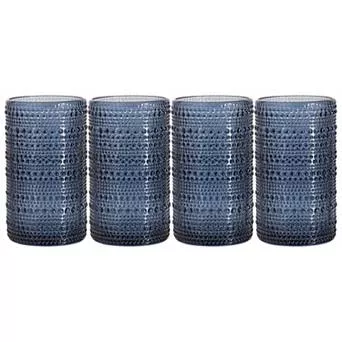 Home Essentials Halo 4 pc Highball Glass Set