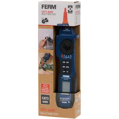 Digitální perový multimetr FERM Kategorie 3