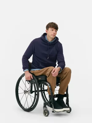 Sudadera con capucha y cordón de ajuste en el cuello