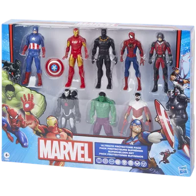 Sada figurek Ultimate Protectors Marvel