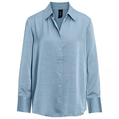 Damen Satinbluse