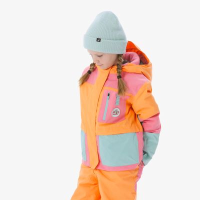 QUECHUA Dětská nepromokavá zimní bunda 500 5–9 let