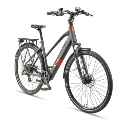 Telefunken Trekking E-Bike   Elektrofahrrad 28 Zoll   8-Gang Kettenschaltung   Heckmotor 250W   417,6Wh Akku   Pedelec XT490 Damen