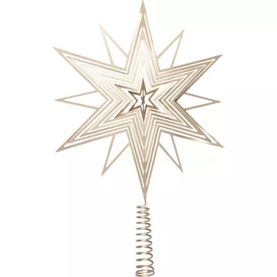 Juletræsstjerne, champagne
