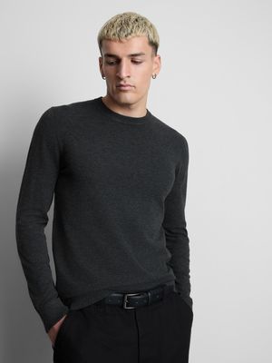 Jersey de cuello redondo