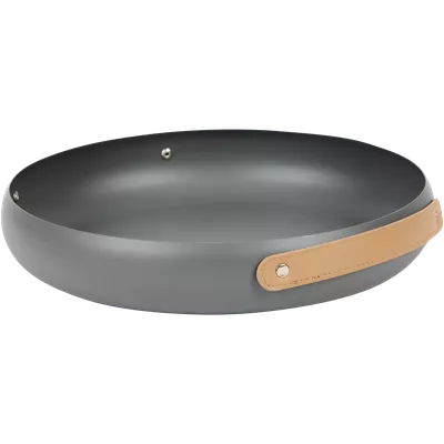 Kulatý kovový podnos