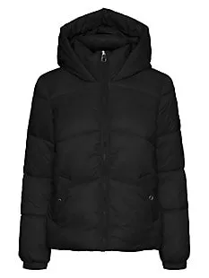 Uppsala Quilted Short Hooded Jacket