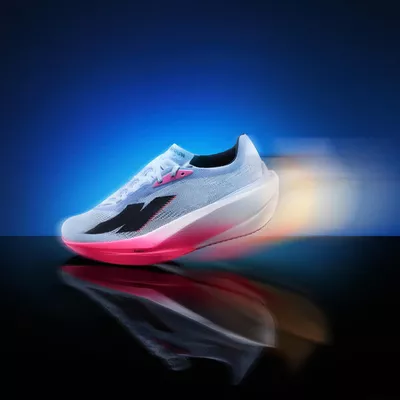 KIPRUN Laufschuhe Straßenlauf Herren - Kipstorm Tempo blau/rosa