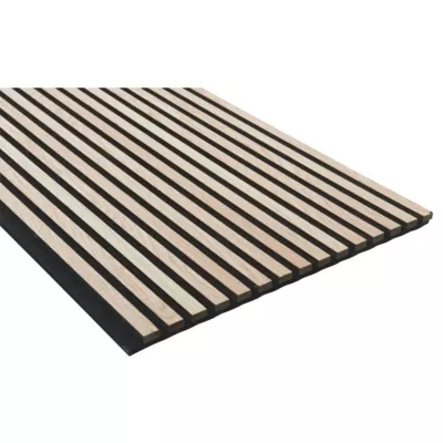 FibroTech Proff, Akustikpanel, lys eg, 22x605x3000 mm