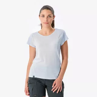 SIMOND T-shirt lana merinos trekking donna MERINO FRESH azzurra