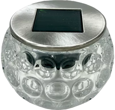 Solar Mini Glass Table Jar Assorted