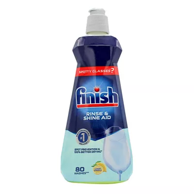 Finish Rinse Aid Lemon Sparkle 400mL