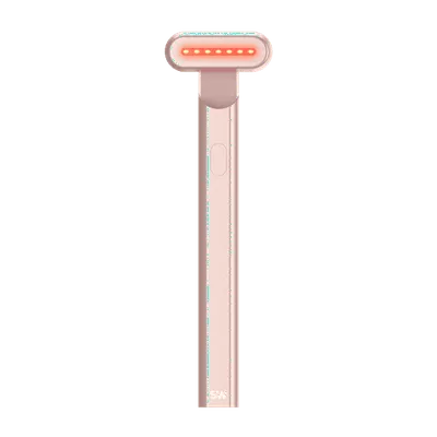 Solawave 4-in-1 Red Light Therapy Skincare Wand - Facial Massage, Galvanic Current, and Warmth - for Face & Neck - FDA Cleared
