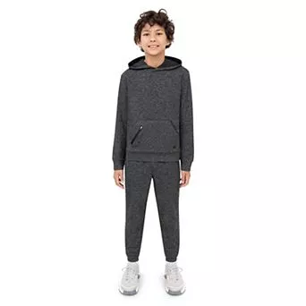 Boys 8-20 Layer 8 Poly Cashmere Hoodie & Jogger 2 pc Set