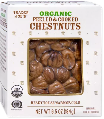 Organic Peeled & Cooked Chestnuts