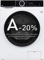 Essentielb - Lave Linge Hublot  Elf1214-3b - 12 Kg - 1351 Tr/Min - Classe A - Moteur Induction