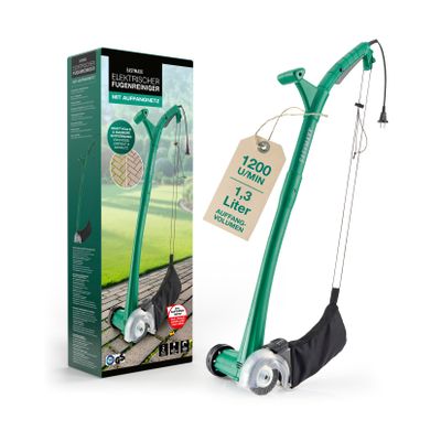 EASYmaxx Fugenreiniger 140W grün elektrisch mit Auffangbehälter