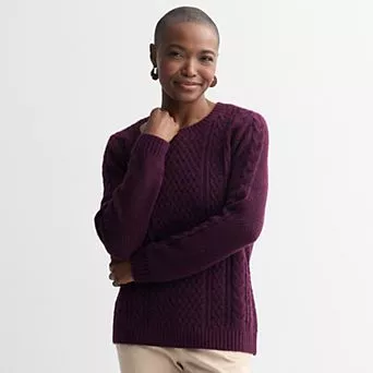 Women's Croft & Barrow® Cozy Sweater