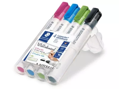 Staedtler, Whiteboard markere, Lumocolor 351, 4 stk.