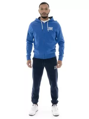 LEONE 1947 APPAREL Tuta da uomo in cotone non garzato con cappuccio Leone Boxing legend