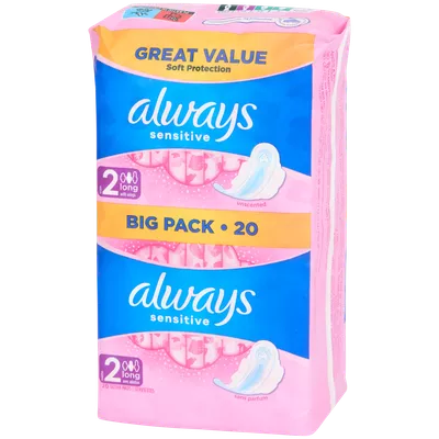Menstruační vložky Always Sensitive