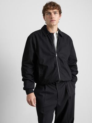 Chaqueta Harrington con cuello