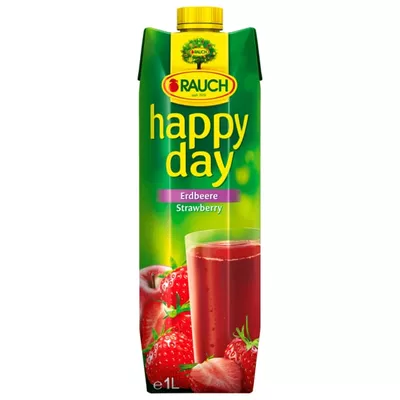 Rauch Happy Day Erdbeere 1l