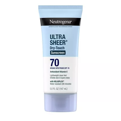 Neutrogena Ultra Sheer Dry-Touch SPF 70 Sunscreen Lotion, 5 fl. oz