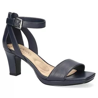 Easy Street Square Toe Platform Women's Heeled Sandals