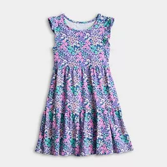 Girls 4-12 Jumping Beans® Flutter Sleeve Dress