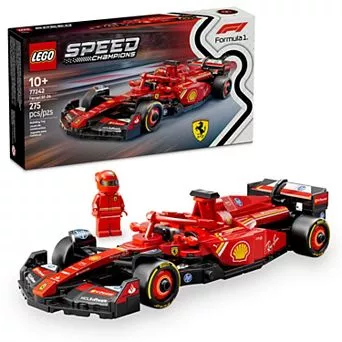 LEGO Speed Champions Ferrari SF-24 F1 Race Car Building Set - 77242