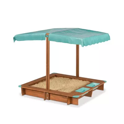 Sandkasten mit Dach