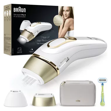 Braun Epilatore Luce Pulsata Silk·expert Pro 5, Ep...