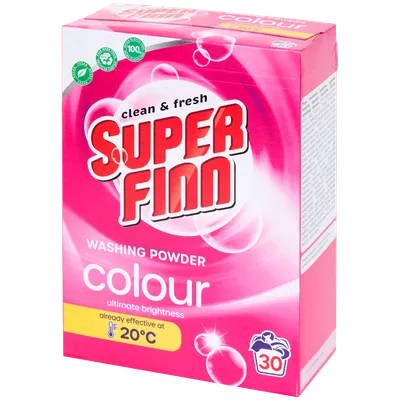 Prací prášek Superfinn Colour
