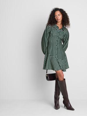 Vestido camisero asimétrico de Paula Echevarría