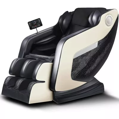 Zero Gravity Massage Chair Full Body Massage and Shiatsu Recliner with Bluetooth, Hip Heating, Foot Massage and Air Massage System for Home Office - Black