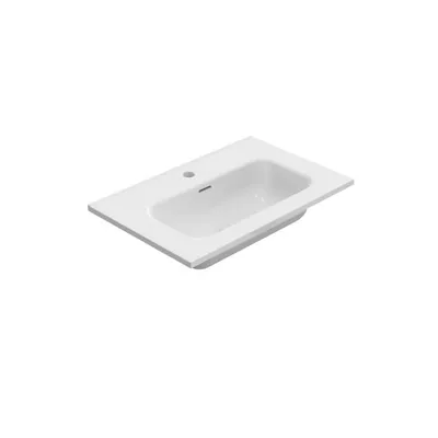 LAVABO DE ENCIMERA 61X39CM BLANCO