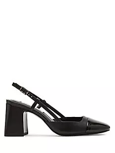 Becka Block-Heel Slingback Pumps