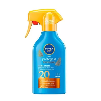 Protege & Broncea Activador Del Bronceado Spf 20