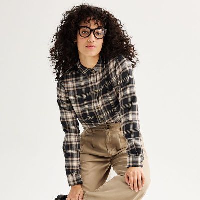 Women's Sonoma Goods For Life® Everyday Flannel Shirt