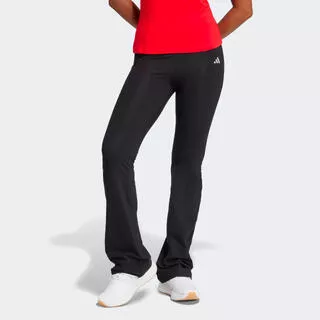 ADIDAS Pantaloni tuta ADIDAS donna flare leggeri neri