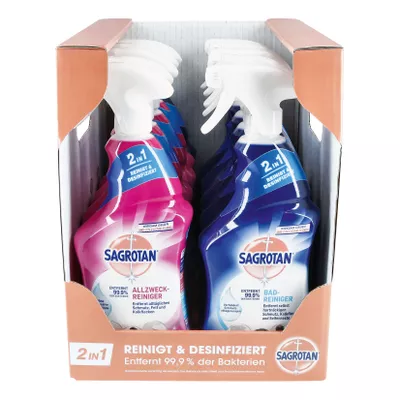 Sagrotan Reiniger 750 ml, verschiedene Sorten, 10er Pack