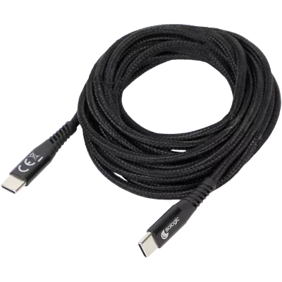Nabíjecí a datový kabel Sologic USB-C na USB-C