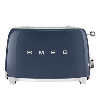 Smeg 50's Retro Style 2 Slice Toaster Navy TSF01NBAU