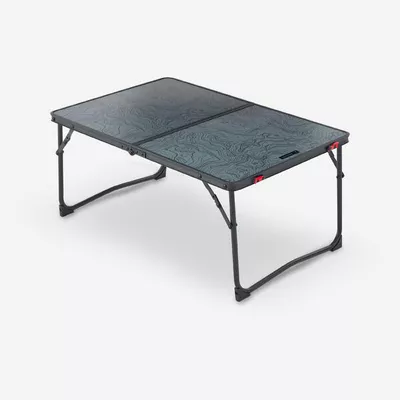 QUECHUA Campingtisch niedrig klappbar - MH100 grau