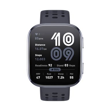 Amazfit Bip 6 Black 5 cm (1.97") AMOLED Digitale 3...