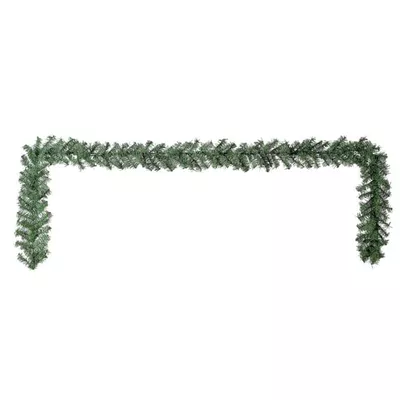 Branch Unlit Artificial Christmas Garland, Green, 9', by Holiday Time