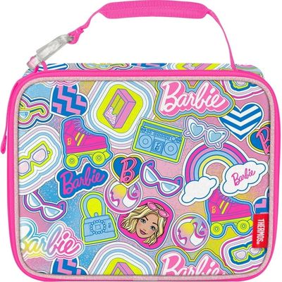 Thermos Kid's Reusable Soft Lunch Box, Barbie